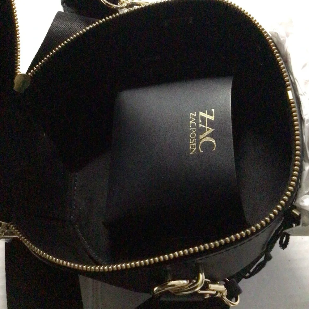 Zac Posen Eartha Leather Round Top Bag - Picture 2 of 6